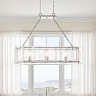 Savoy House Essentials Genry 1-8203-3-109 3-Lights 180W Polished Nickel Linear Chandelier