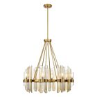Savoy House 1-9105-8-322 Biltmore 8-Lights 420 Watt Warm Brass Chandelier