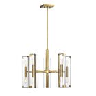 Savoy House Essentials Winfield 1-9772-10-322 10-Lights 600W Warm Brass Chandelier