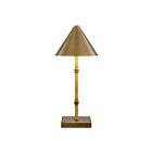 Savoy House 11-CD05RC-NB Mae 1-Light 2.3W Brass Table Lamp with Integrated LED