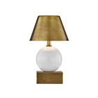 Savoy House 11-CD06RC-CB Silas 1-Light 2.3W Brass Table Lamp with Integrated LED
