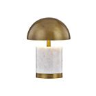 Savoy House 11-CD07RC Cora 1-Light 2.3W Brass Table Lamp with Integrated LED