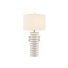 Savoy House 11-CD09 Cindy 1-Light 100W White Incandescent/LED Table Lamp