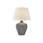Savoy House 11-CD11 Dakota 1-Light 100W Gray Incandescent/LED Table Lamp