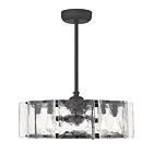Savoy House Essentials Genry 27-FD-8201-89 27" Matte Black 35W Ceiling Fan