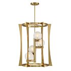 Savoy House 3-1018-4-322 4-Lights 240W Warm Brass Pendant