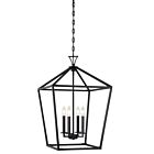 Savoy House Essentials Townsend 3-421-4-89 4-Lights 240W Matte Black Pendant