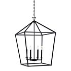Savoy House Essentials Townsend 3-422-6-89 6-Lights 360W Matte Black Pendant