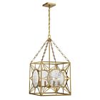 Savoy House 3-5063-4-322 4-Lights 240W Warm Brass Pendant