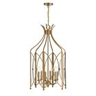Savoy House Enclave 3-6802-6-127 6-Lights 360W Noble Brass Pendant