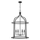 Savoy House Brookstone 3-7388-6-89 6-Lights 360W Matte Black Pendant