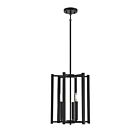 Savoy House Essentials Benson 3-7700-3-89 3-Lights 180W Matte Black Pendant