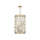 Savoy House 3-8412-6-322 6-Lights 360W Warm Brass Pendant