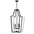 Savoy House Farell 3-9950-4-89 4-Lights 240W Matte Black Pendant