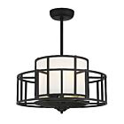 Savoy House Oslo 30-FD-126-89 26" Matte Black 31W Ceiling Fan