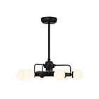 Savoy House 30-FD-345-89 Gibson Matte Black 6W Ceiling Fan