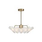 Savoy House 32-FD-465-127 Celina 12-Lights 48W Noble Brass Chandelier