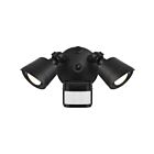 Savoy House 4-FLOOD-MS-A2-3CCT-BK 22W Black 2-Heads Security Light with Motion Sensor CCT Selectable with Integrated LED