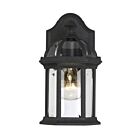 Savoy House 5-0629-BK Kensington 1-Light 60W Textured Black Outdoor Wall Lantern
