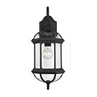 Savoy House 5-0630-BK Kensington 1-Light 60W Textured Black Outdoor Wall Lantern