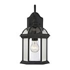 Savoy House 5-0633-BK Kensington 1-Light 60W Textured Black Outdoor Wall Lantern