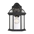 Savoy House 5-0634-BK Kensington 1-Light 60W Textured Black Outdoor Wall Lantern