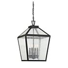 Savoy House 5-104-BK Woodstock 4-Lights 240W Outdoor Hanging Lantern