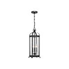 Savoy House 5-110-337 Preston 3-Lights 60W Black Incandescent/LED Outdoor Pendant