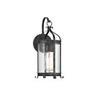 Savoy House 5-114-337 Preston 1-Light 60W Black Incandescent/LED Outdoor Wall Light