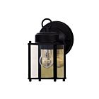 Savoy House 5-1161-BK Exterior Collections 1-Light 60W Black Outdoor Wall Lantern