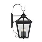 Savoy House 5-142-BK Ellijay 4-Lights 160W Black Outdoor Wall Lantern
