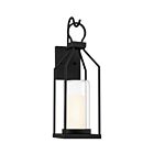 Savoy House 5-1985-BK Hamilton 1-Light 60W Matte Black Outdoor Wall Lantern