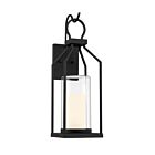 Savoy House 5-1986-BK Hamilton 1-Light 60W Matte Black Outdoor Wall Lantern