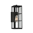 Savoy House 5-1989-BK Ericson 1-Light 60W Matte Black Outdoor Wall Lantern