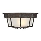 Savoy House 5-2066-72 Exterior Collections 1-Lights 60W Rustic Bronze Outdoor Flush Mount