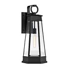 Savoy House 5-207-BK 1-Light 60W Matte Black Outdoor Wall Lantern