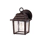 Savoy House 5-3045-72 Exterior Collections 1-Light 60W Rustic Bronze Outdoor Wall Lantern