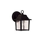 Savoy House 5-3045-BK Exterior Collections 1-Light 60W Black Outdoor Wall Lantern