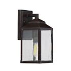Savoy House 5-340-213 Brennan 1-Light 60W English Bronze with Gold Outdoor Wall Lantern
