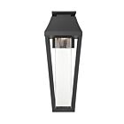 Savoy House 5-355-BK Brookline 1-Light 14W Matte Black Outdoor Wall Lantern