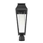 Savoy House Brookline 5-356-BK 1-Light 4.5W Matte Black Outdoor Post Lantern