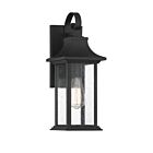 Savoy House 5-450-BK Hancock 1-Light 60W Matte Black Outdoor Wall Lantern
