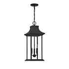 Savoy House 5-453-BK Hancock 3-Lights 120W Outdoor Hanging Lantern