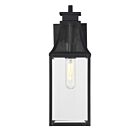 Savoy House 5-605-BK 1-Light 60W Matte Black Outdoor Wall Lantern