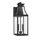 Savoy House 5-607-BK 2-Lights 80W Matte Black Outdoor Wall Lantern
