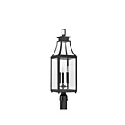 Savoy House 5-609-BK 3-Lights 180W Matte Black Outdoor Post Light