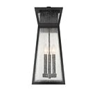 Savoy House 5-636-BK Millford 3-Lights 120W Matte Black Outdoor Wall Lantern