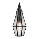Savoy House 5-705-BK Peninsula 1-Light 60W Matte Black Outdoor Wall Lantern
