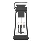 Savoy House 5-815-BK Boone 4-Lights 240W Matte Black Outdoor Wall Lantern