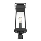 Savoy House Boone 5-817-BK 1-Light 60W Matte Black Outdoor Post Lantern